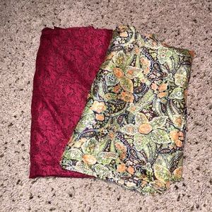 Two Silk Wild Rags From Colorado